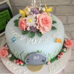 90th birthday cake