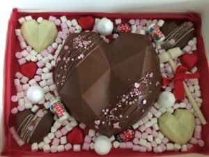 chocolate smash heart