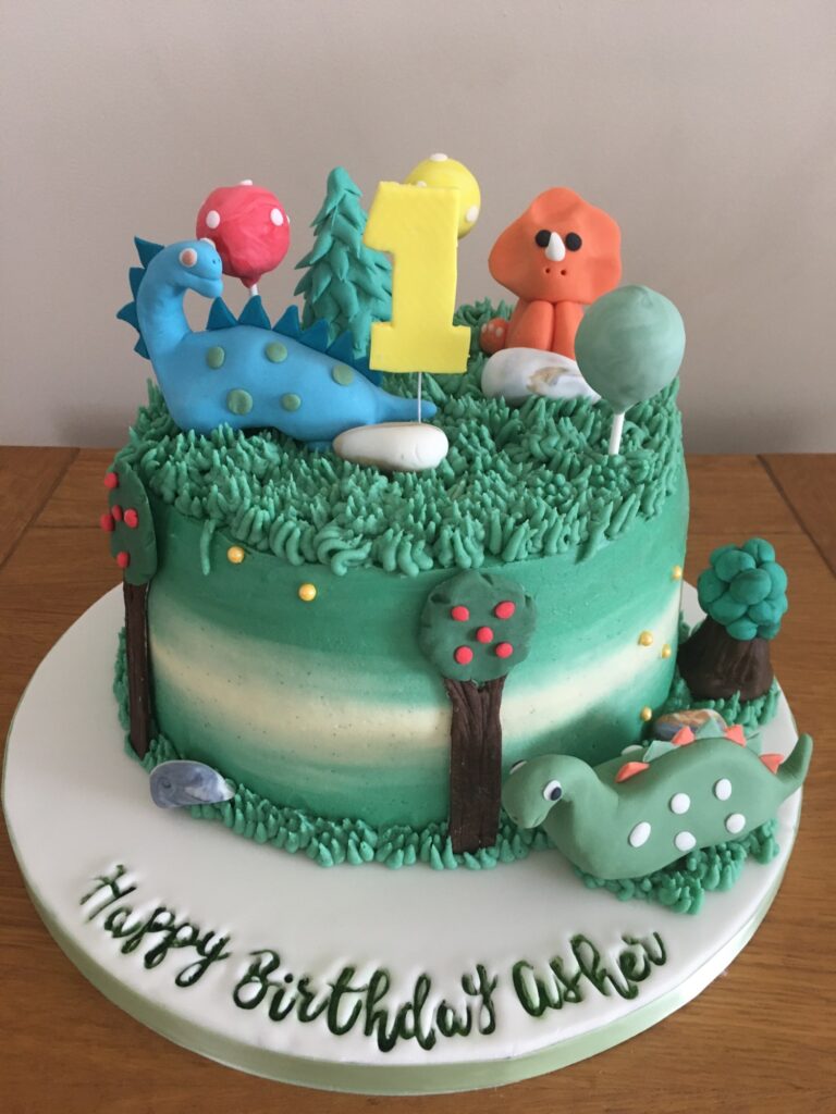 dinosaur cake